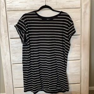 Striped T-Short Dress